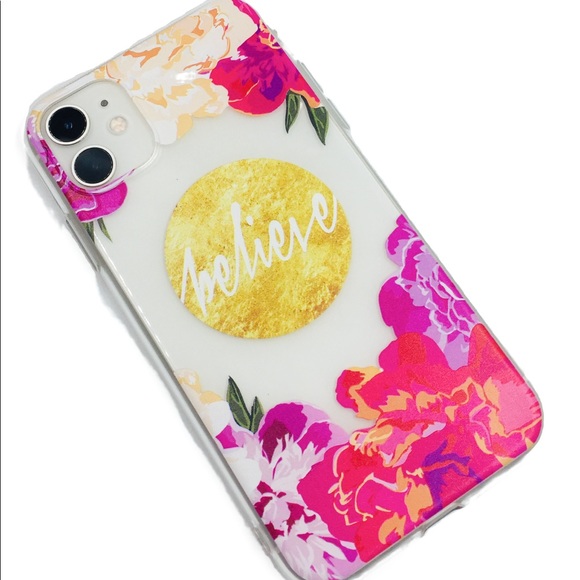 2/$10 iPhone 11 Pro Max Case Clear Flower Floral - Picture 5 of 6